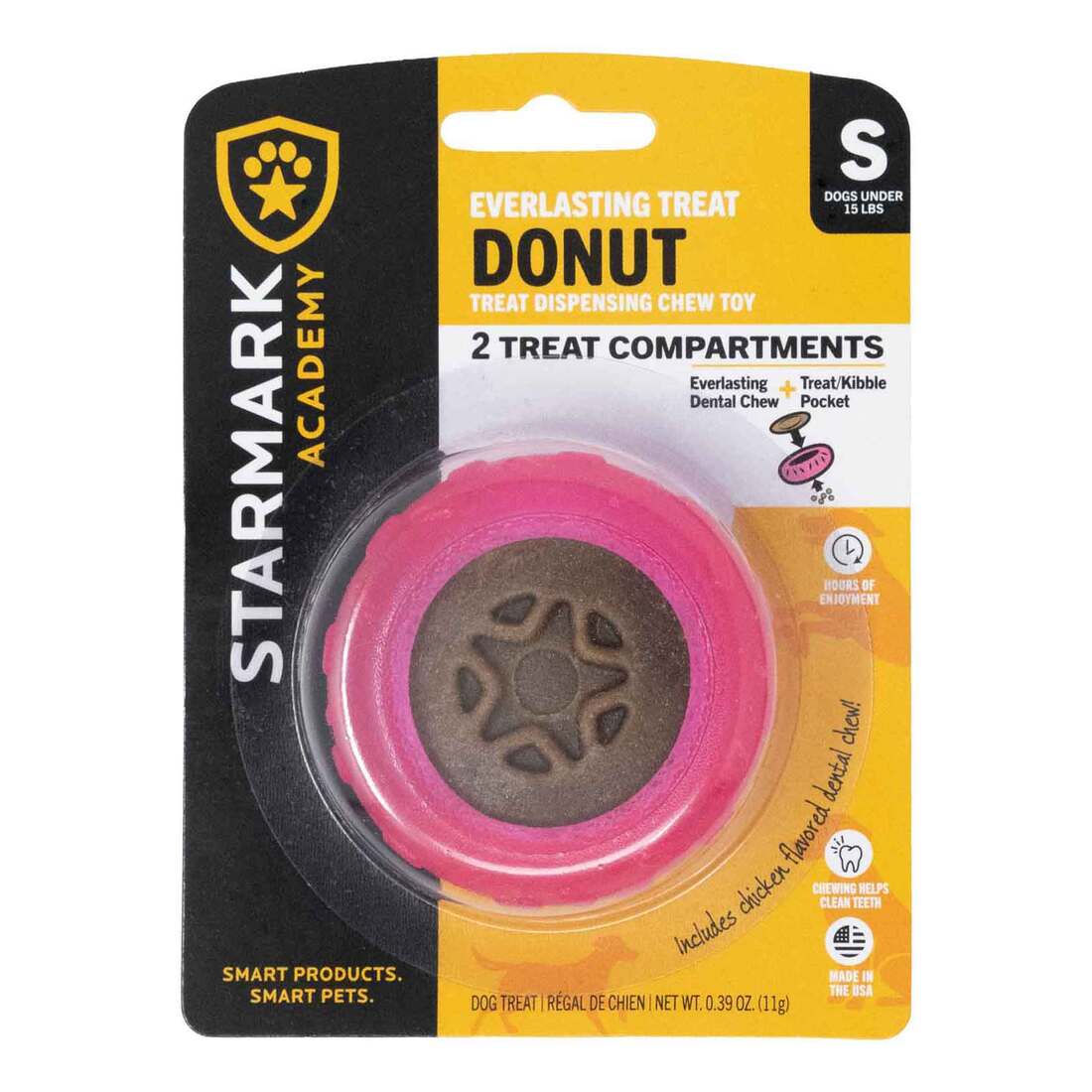 Starmark Everlasting Donut Dog Toy