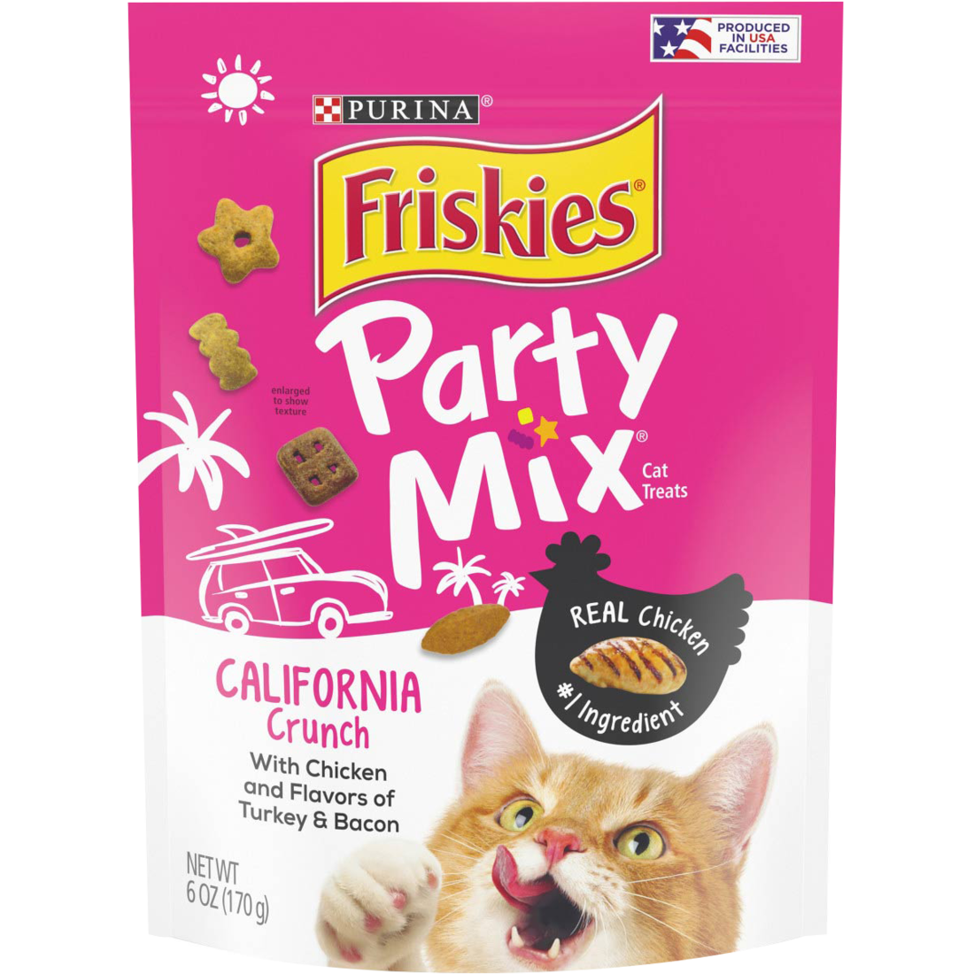 Purina® Friskies® Party Mix™ Crunch California Dreamin' Cat Treats - Image 2