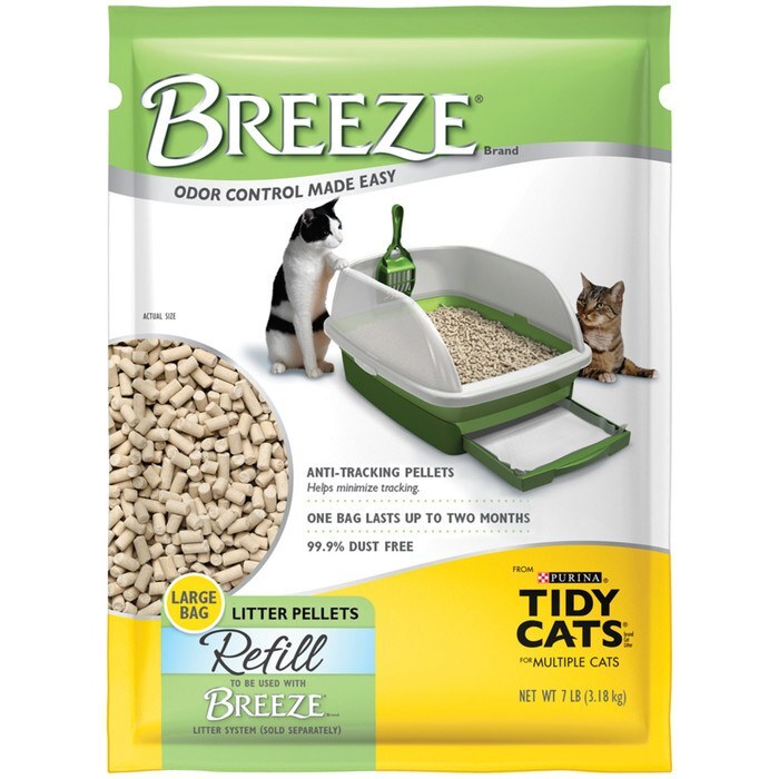 Purina Tidy Cats BREEZE Cat Litter Pellets Refill for Multiple Cats