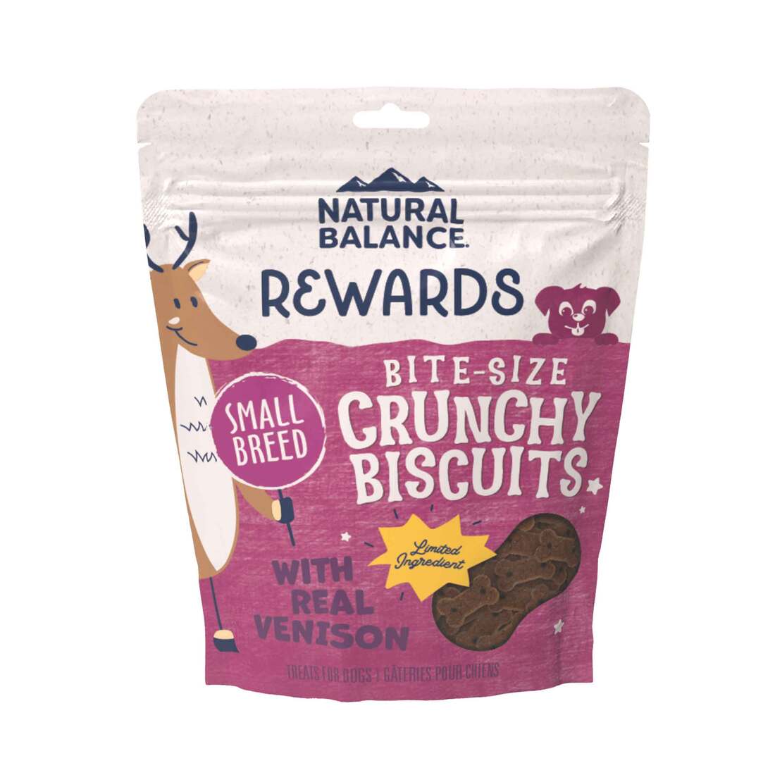 Natural Balance® L.I.T. Limited Ingredient Treats® Sweet Potato & Venison Formula - Image 2