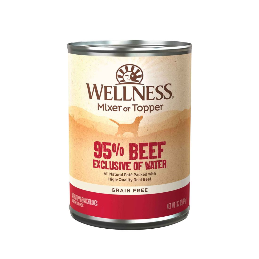 Wellness 95% Natural Wet Grain Free Canned Dog Food - Image 2