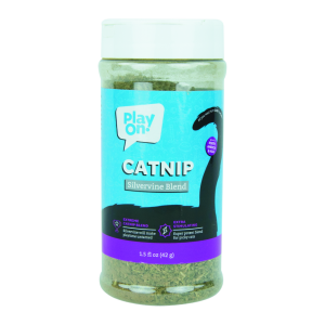 Play On Silvervine Catnip Jar, 1.5 Ounces