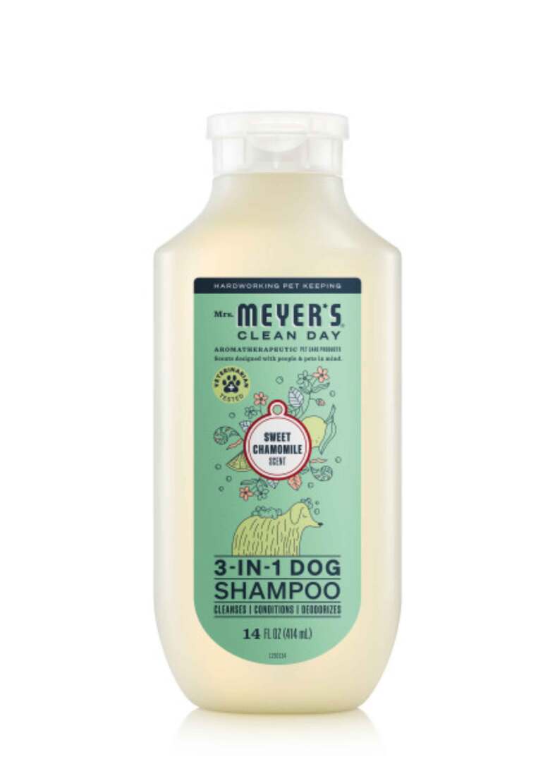 Mrs Meyers 3 In 1 Sweet Chamomile Dog Shampoo, 14 Ounces
