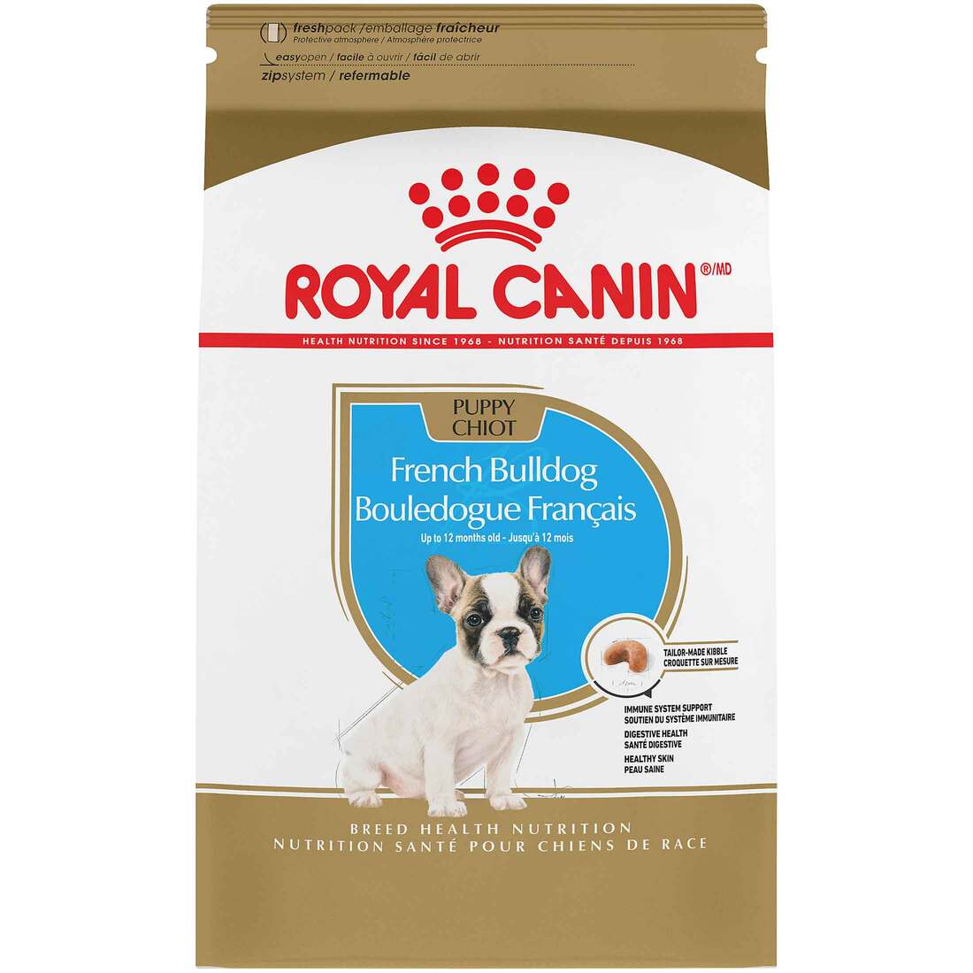 Royal Canin Breed Health Nutrition French Bulldog Puppy Dry Dog Food, 10.5 Pound Bag