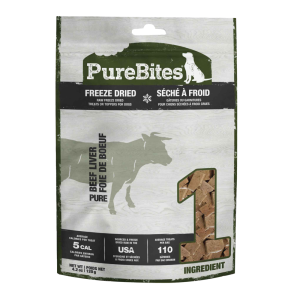 PureBites Beef Liver Freeze-Dried Dog Treats