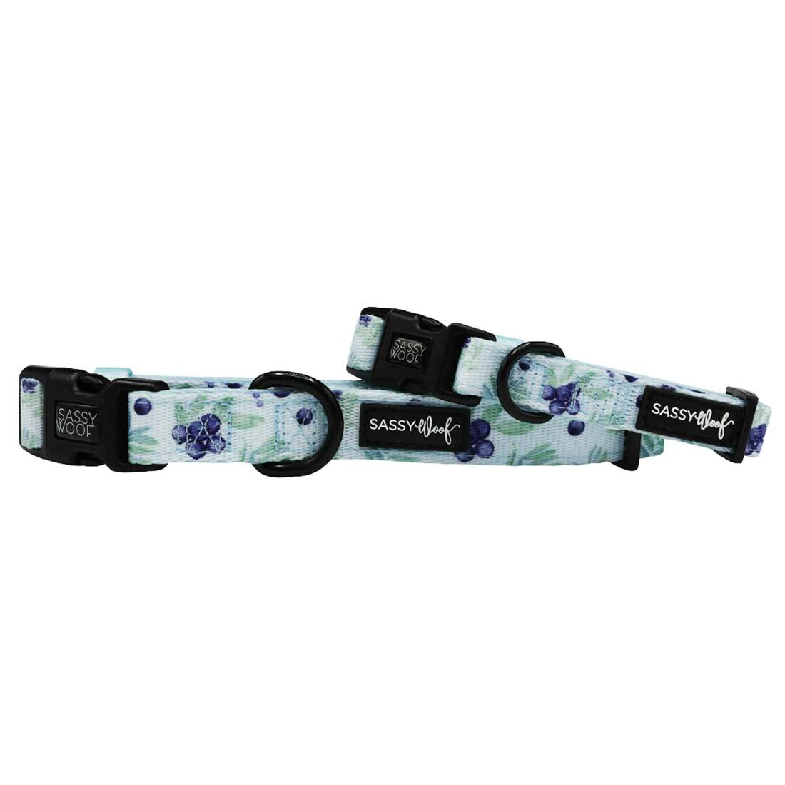 Sassy Woof Dog Collar, Berry Sassy - Image 2