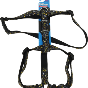 Play On Puffy Dog Harness, Moon/Stars