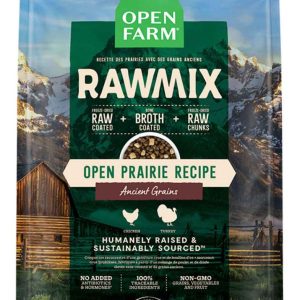 Open Farm RawMix Dog Food, Open Prairie Recipe Ancient Grains 3.5 Pounds