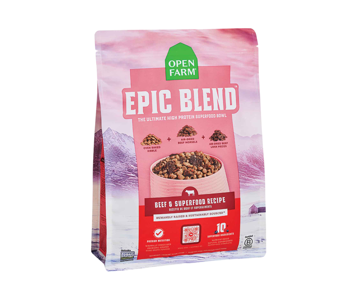 Open Farm Epic Blend Dry Dog Food, Beef