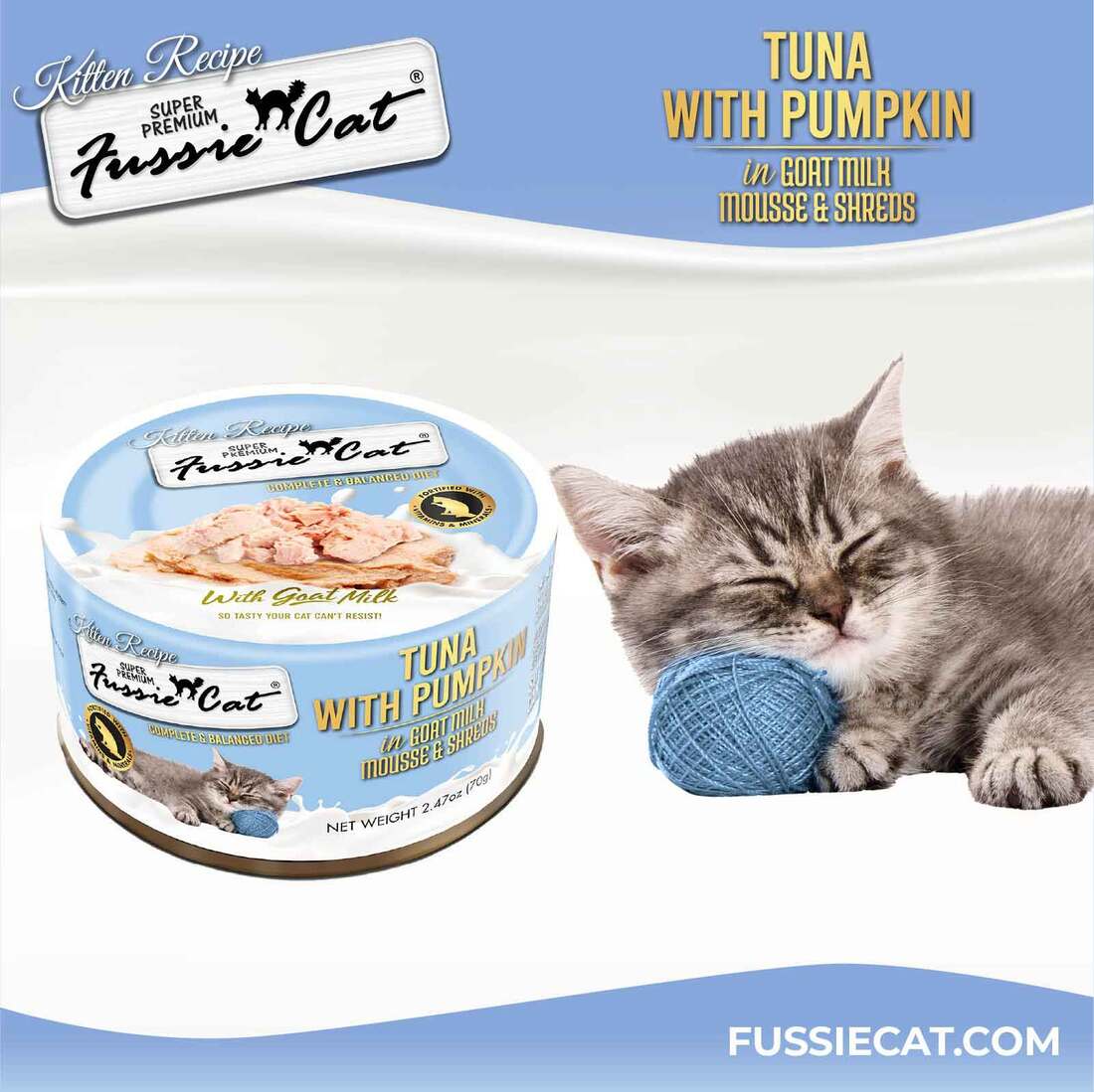 Fussie Cat Wet Kitten Food - Image 2