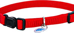 Play On Cat Red Adjustable Collar