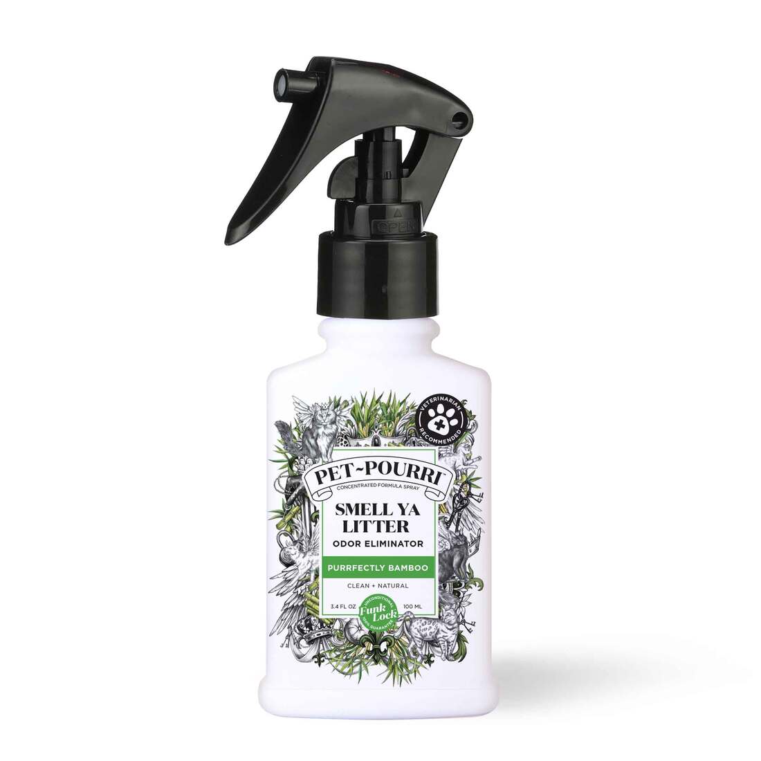 Pet Pourri Litter Odor Eliminator Purrfectly Bamboo, 3.4 Ounces