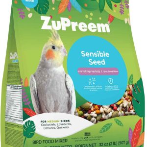 Zupreem Sensible Seed Medium Bird Food, 2 Pounds