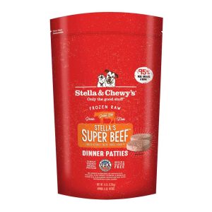 Stella & Chewy's Dog Frozen Raw, Stella's Super Beef Dinner Patties, 6 Pounds - Not Available for De