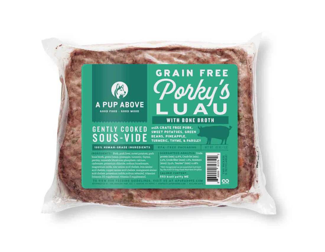 A Pup Above Porky's Luau Recipe Dog Food - Image 2