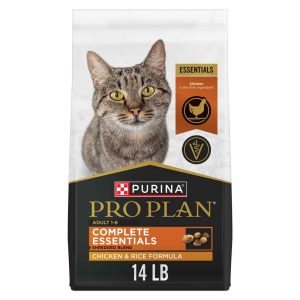 Purina Pro Plan With Probiotics, High Protein Dry Cat Food, Shredded Blend Chicken & Rice Formula