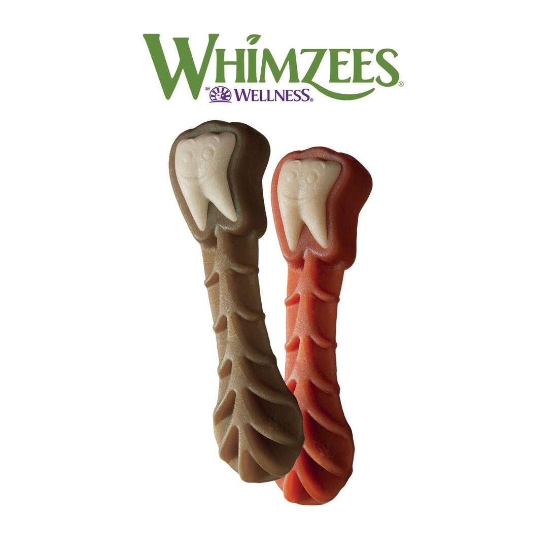 WHIMZEES by Wellness Brushzees Extra Large Breed Dental Dog Treats, 1 Count