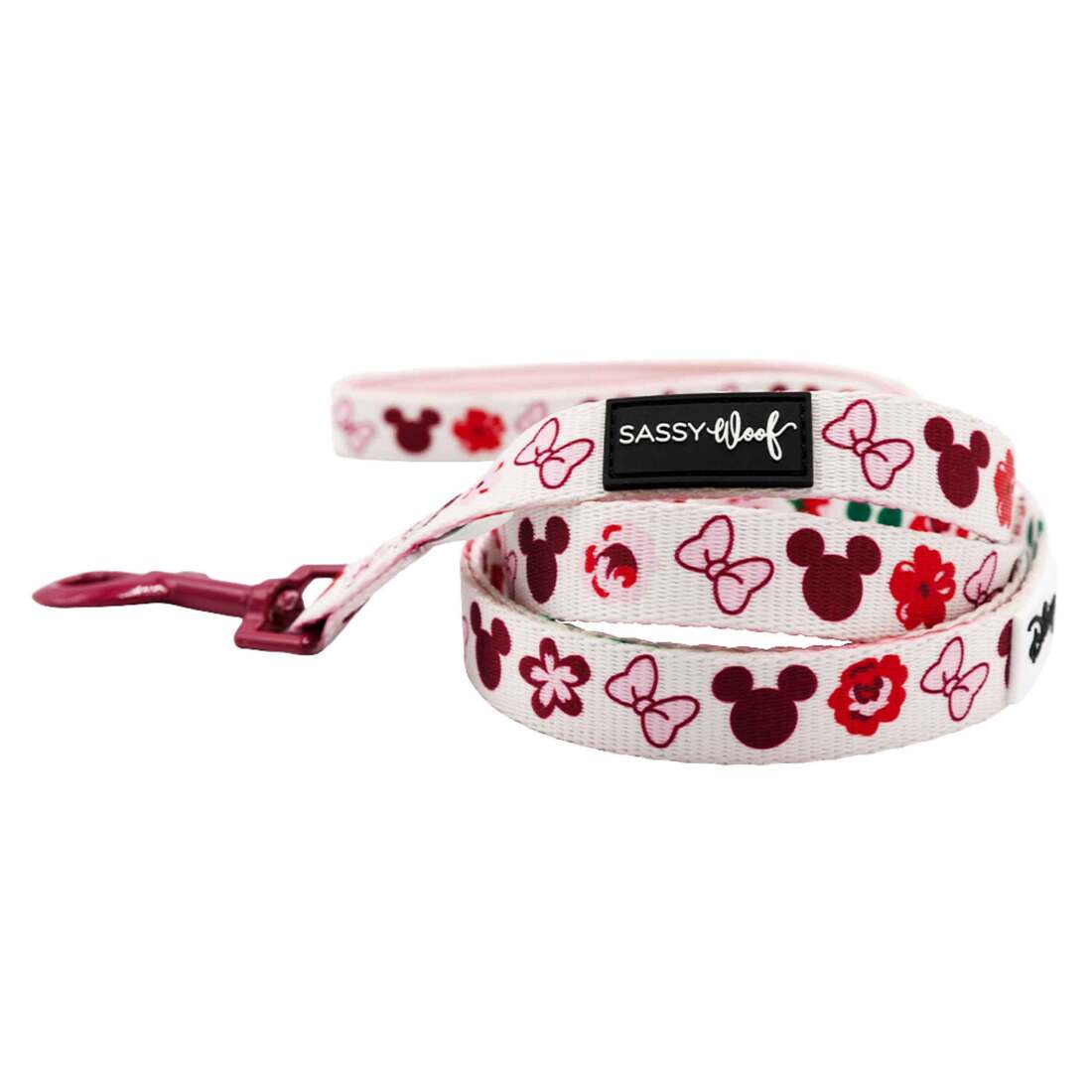 Sassy Woof Dog Leash, Disney's Minnie Mouse Garden Party