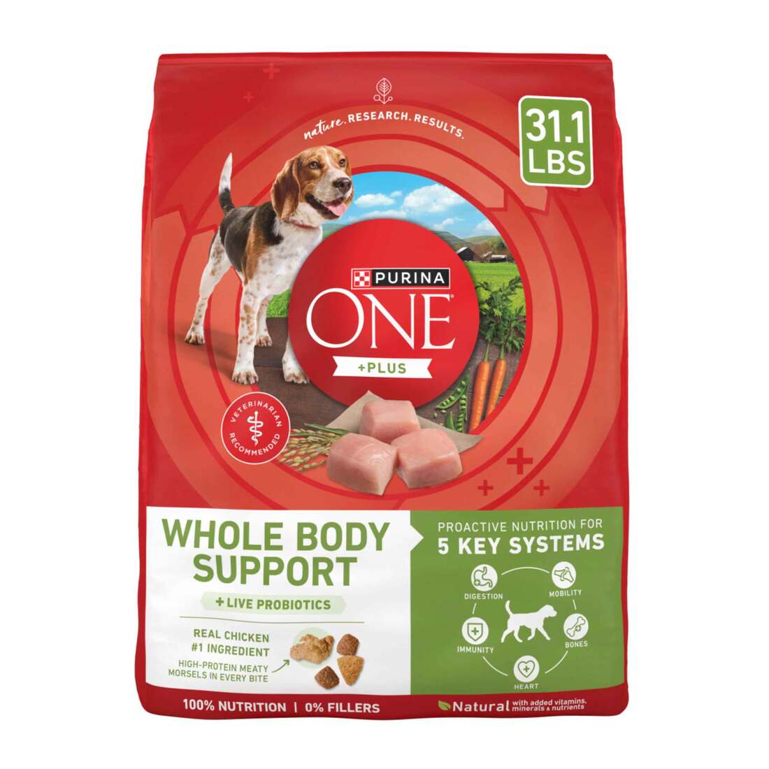 Purina ONE Plus Whole Body Support With Chicken Dry Dog Food