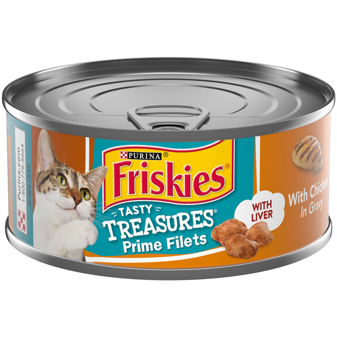 Purina Friskies Tasty Treasures Prime Fillets Wet Cat Food - Image 2