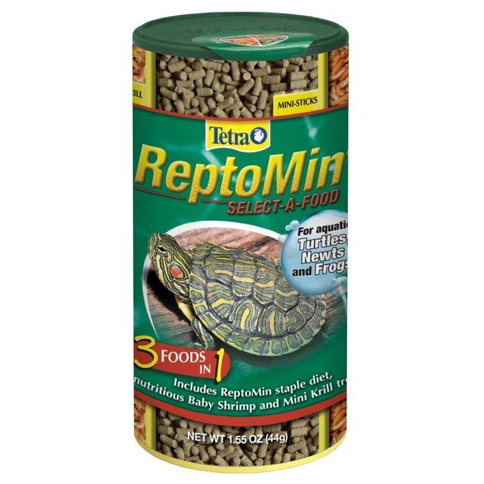 Tetra ReptoMin Select-A-Food, 1.55 Ounces