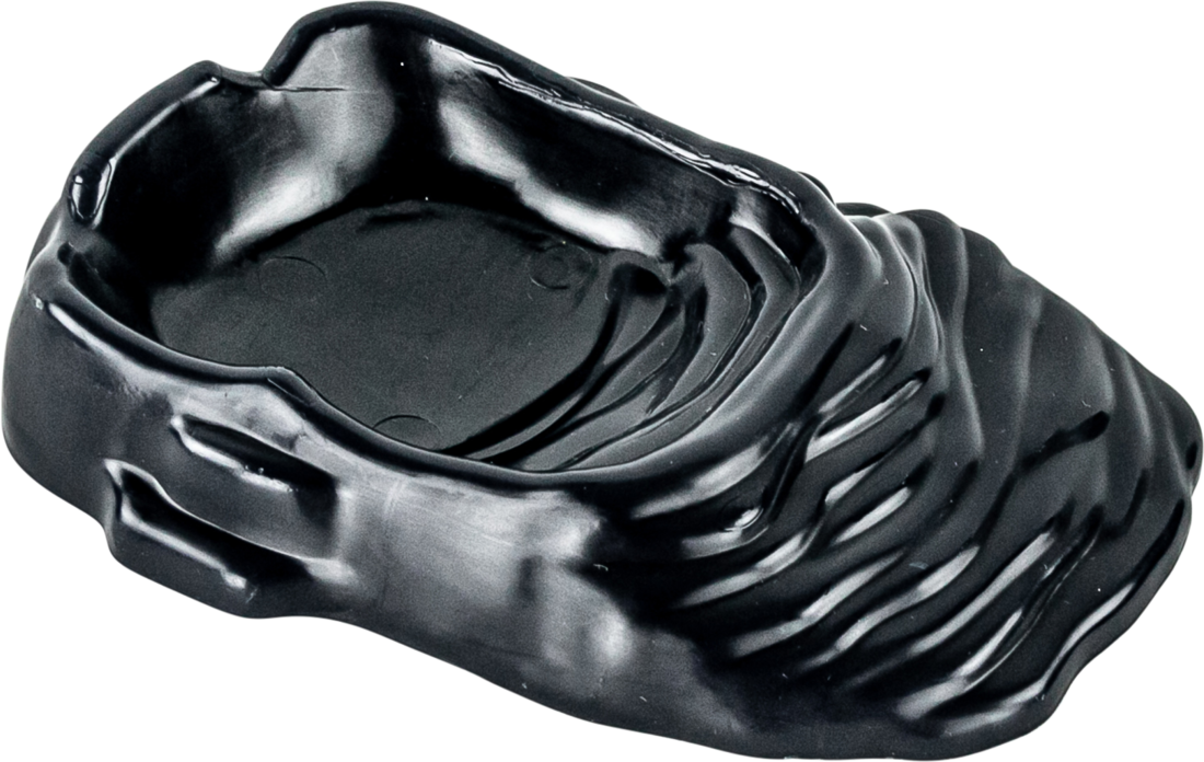 Terrassic Terrarium Décor, Ramp Bowl, Navy, Extra Small