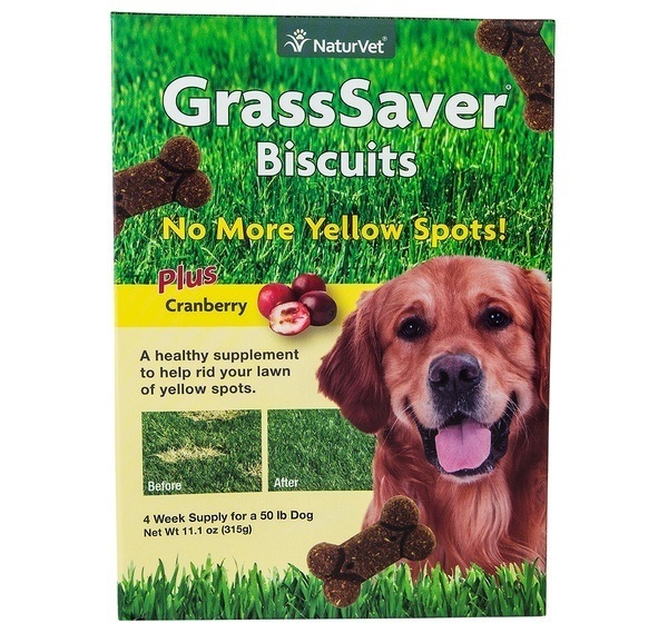 NaturVet GrassSaver Dog Biscuits, 11 Ounces