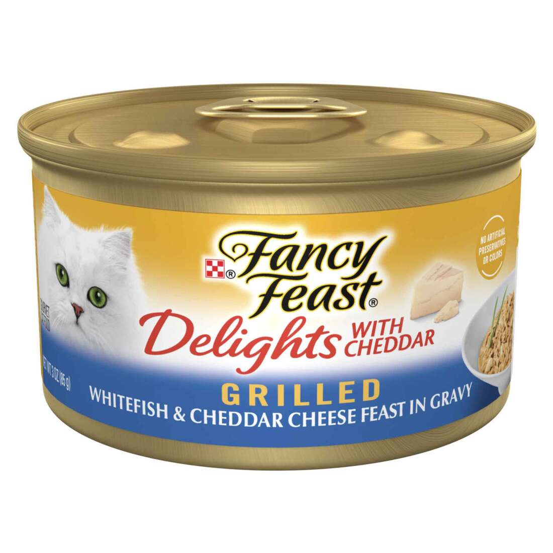 Purina Fancy Feast Delights With Cheddar Wet Cat Food - Image 4