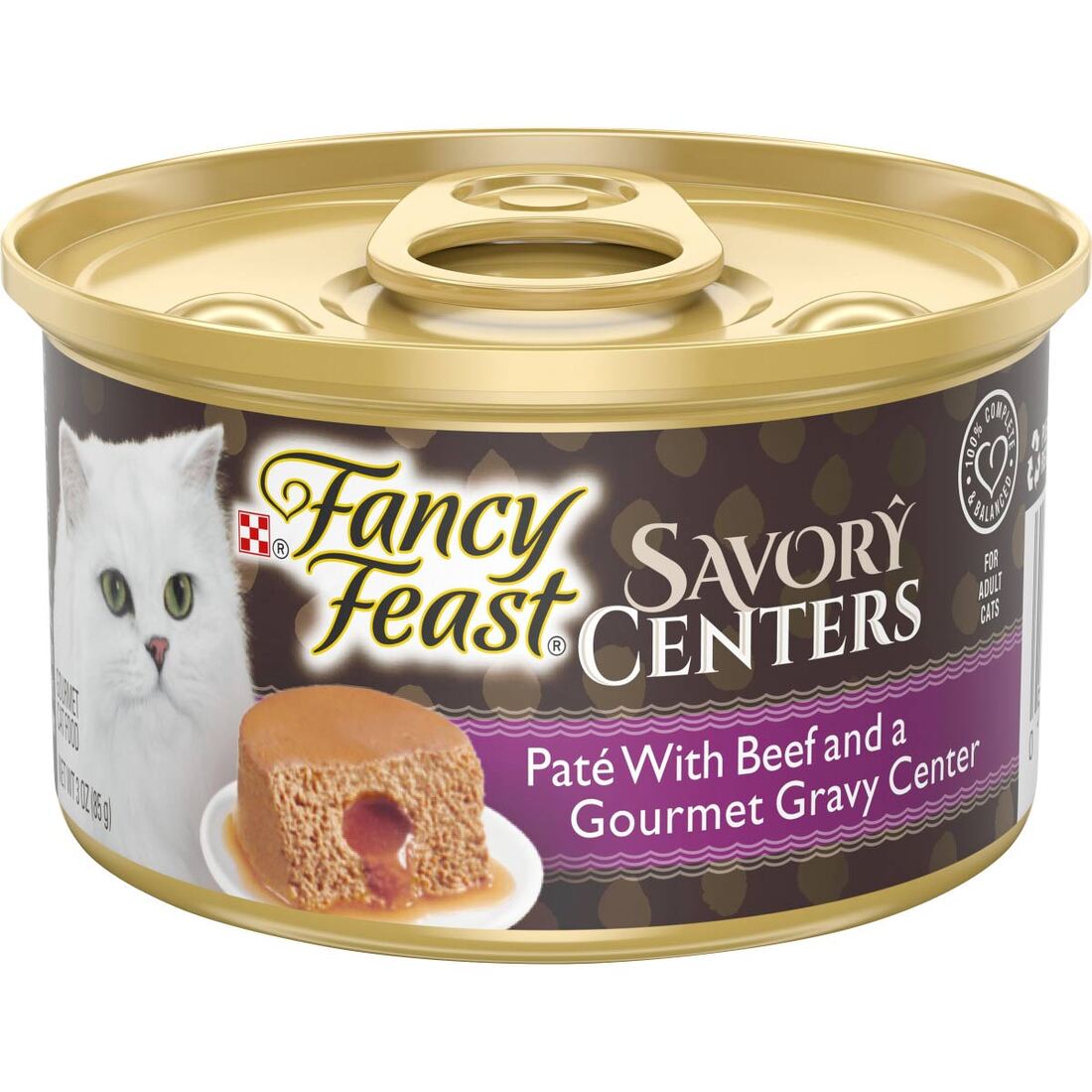 Purina Fancy Feast Pate Wet Cat Food, Savory Centers Pate - Image 4