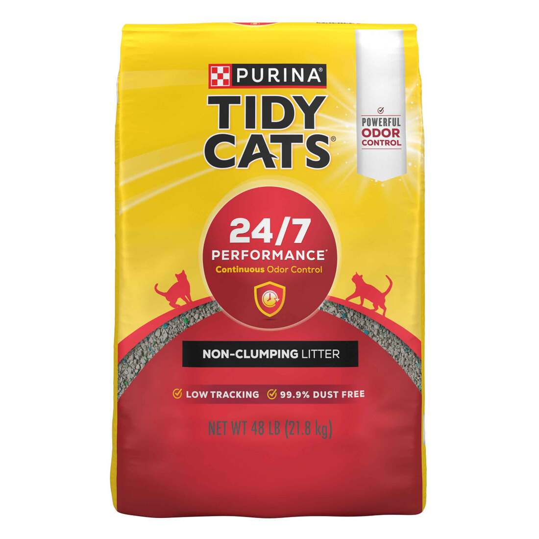 Purina Tidy Cats Non-Clumping Cat Litter 24/7 Performance for Multiple Cats - Image 2