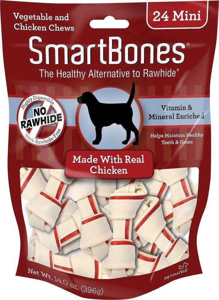SmartBones Chicken Mini Chews, 24 Pack