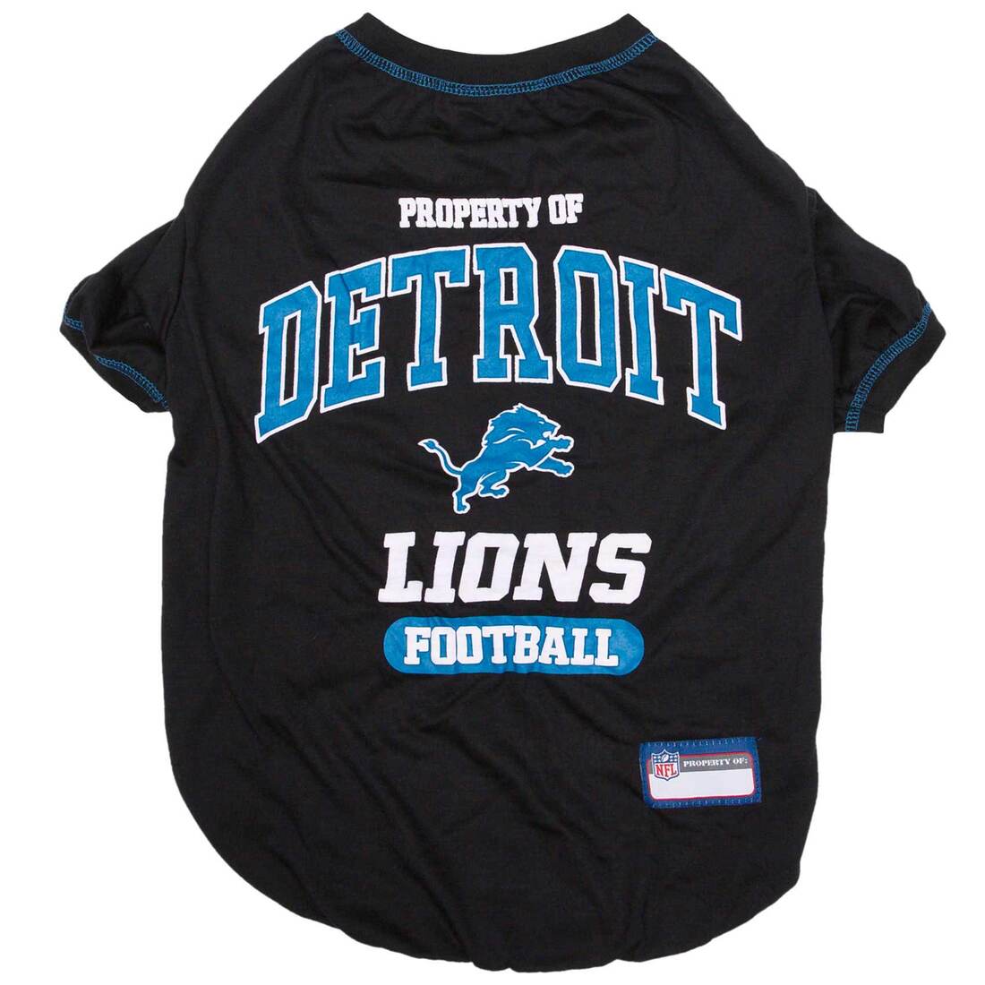 Pets First T-shirt NFL Detroit Lions, Extra Small
