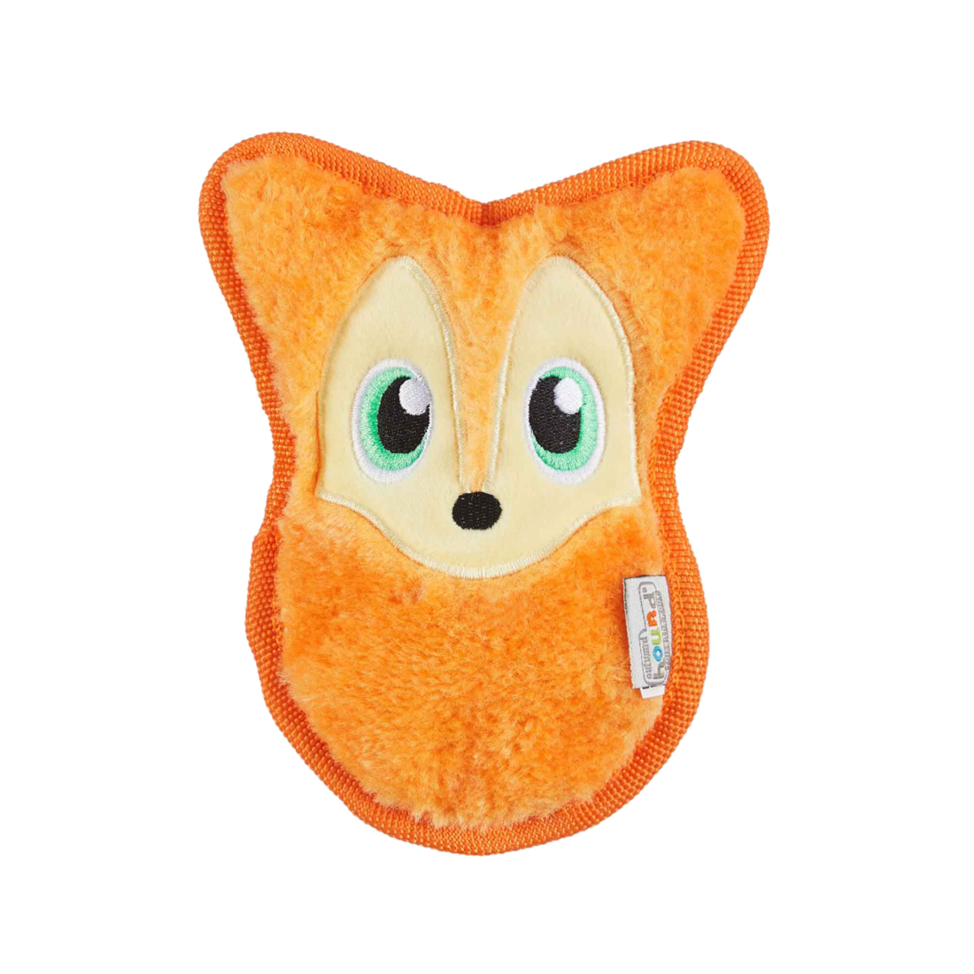 Outward Hound Durablez Mini Fox Plush Dog Toy, Extra Large