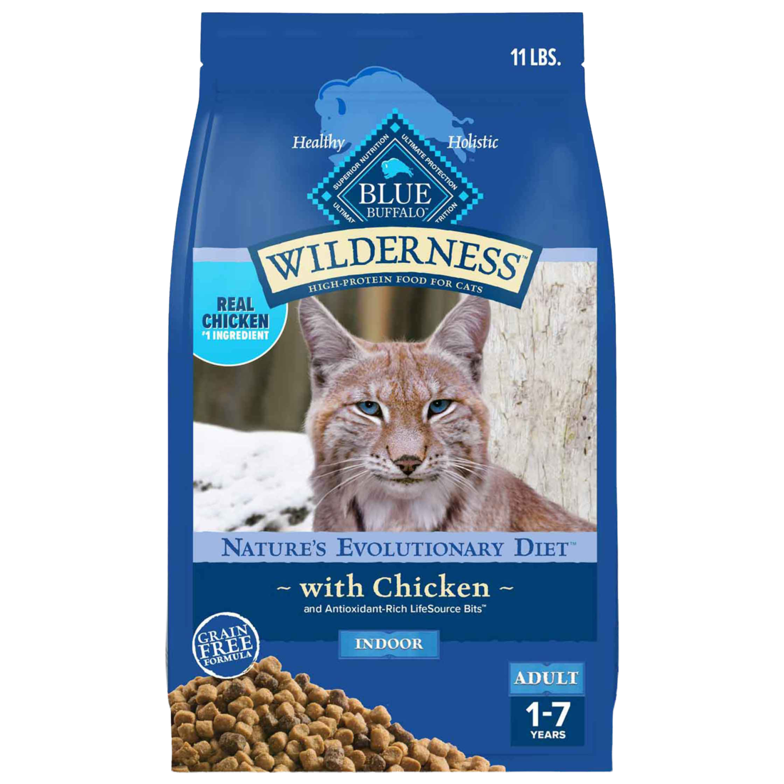 Blue Wilderness Cat Food, Adult Indoor
