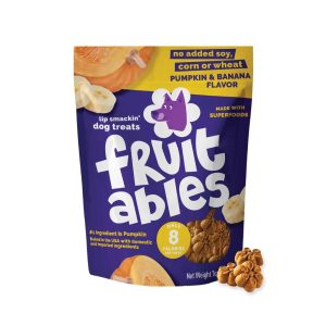 Fruitables Pumpkin & Banana Flavor Healthy Dog Treats, 7 Ounces