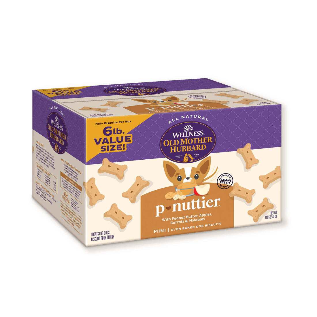 Old Mother Hubbard by Wellness Classic P-Nuttier Dog Treats, Mini - Image 2