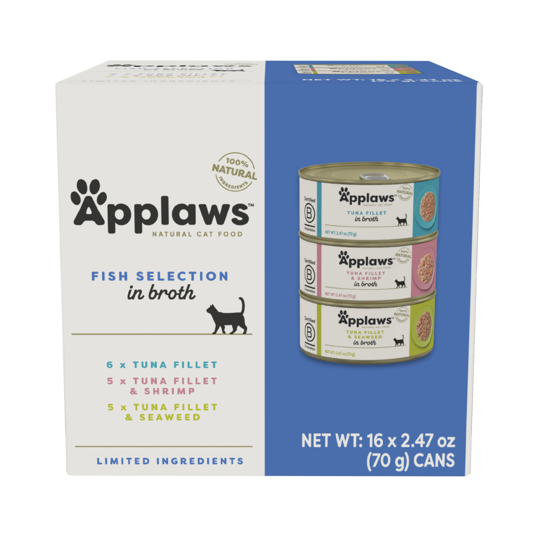 Applaws Natural Wet Cat Food, Variety Pack