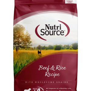 Nutri Source Beef and Rice Dry Dog Food