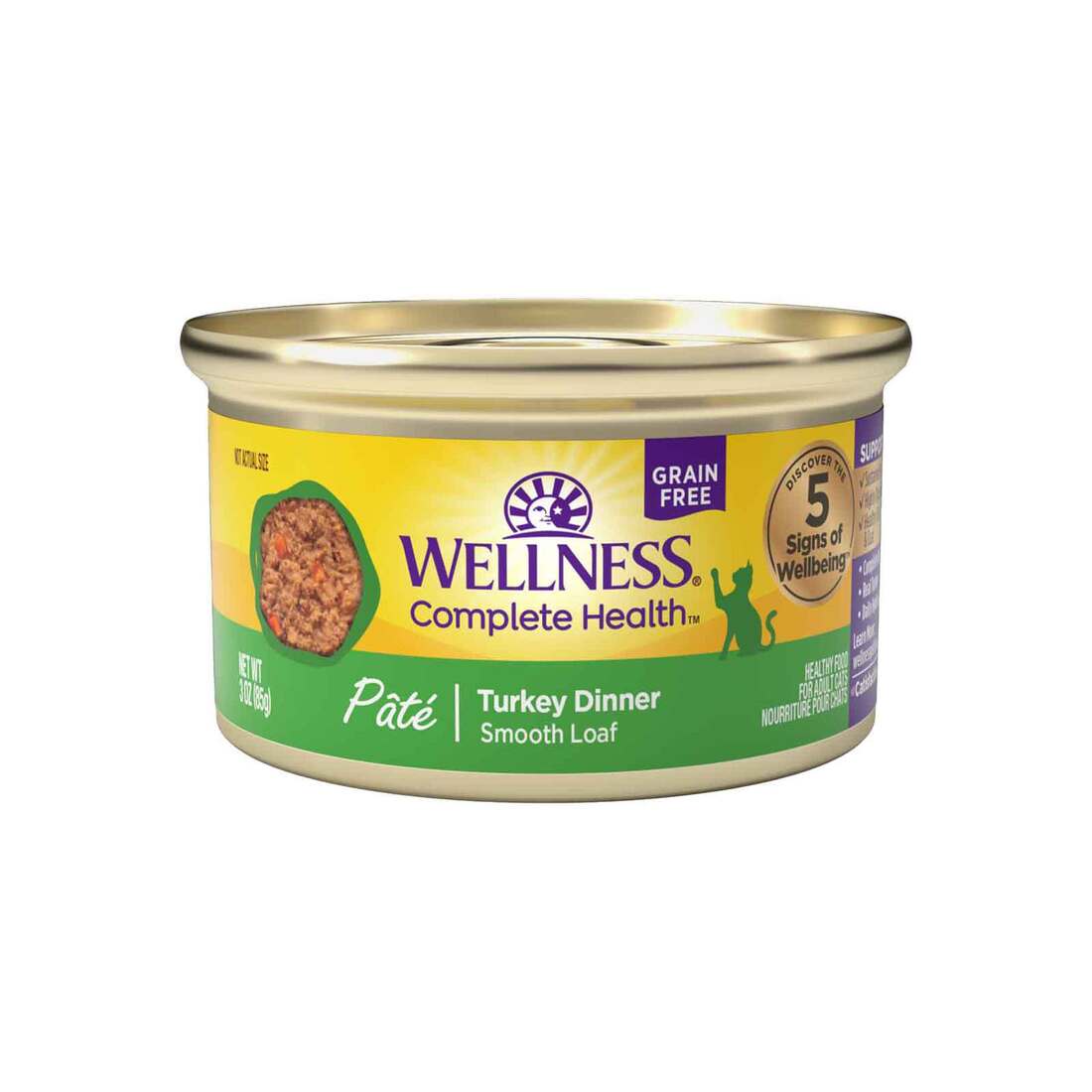Wellness Complete Health Grain Free Canned Cat Food, Pate - Image 10