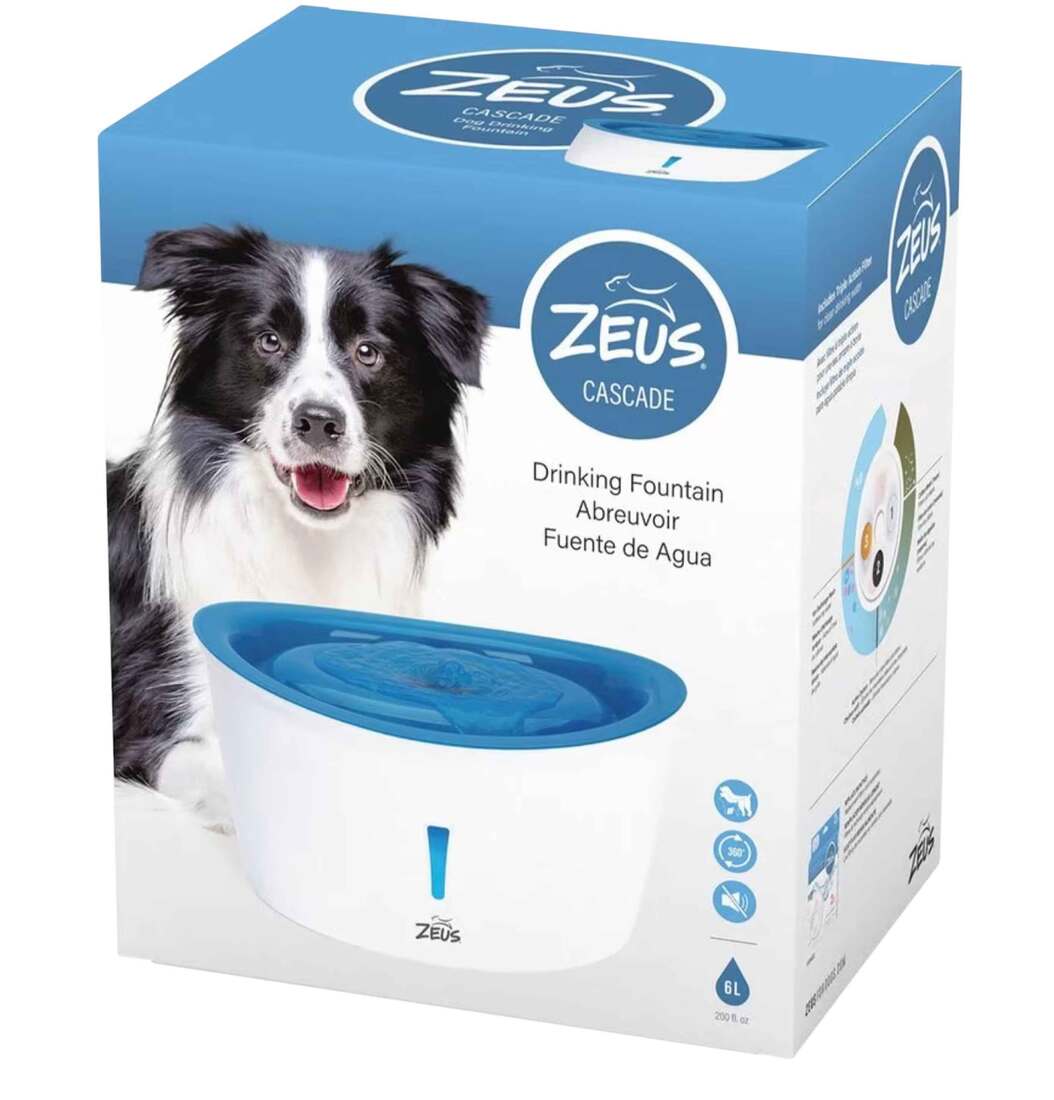 Zeus Cascade Fountain, 6 Liter, 200 Ounces