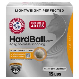 Arm & Hammer Hardball Lightweight MultiCat Cat Litter