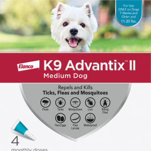 K9 Advantix II Flea Treatment Medium Dog