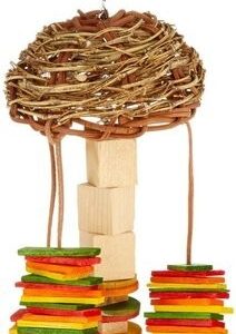 Play On Bird Toy Basket Twister