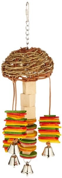 Play On Bird Toy Basket Twister