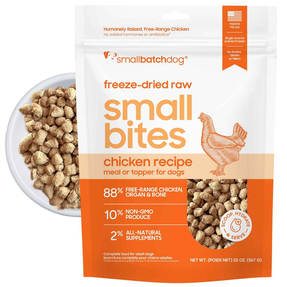 Smallbatch Small Bites Freeze Dried Raw Dog Food - Image 4