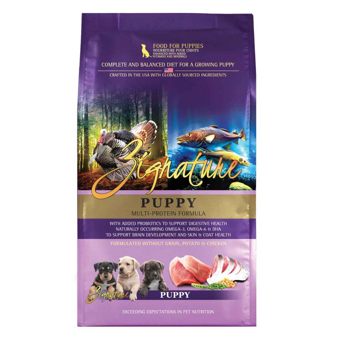 Zignature Puppy Formula Dry Dog Food - Image 2