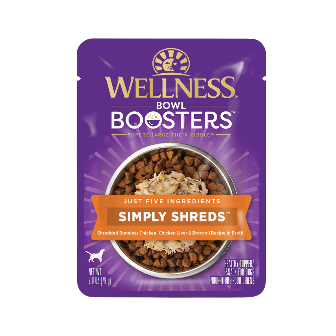 Wellness CORE Simply Shreds Natural Grain Free Wet Dog Food Mixer or Topper - Image 2