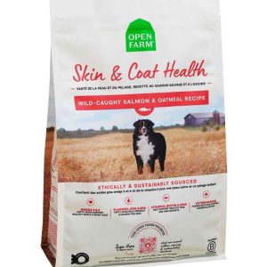 Open Farm Skin and Coat Health Dry Dog Food, Salmon and Oatmeal