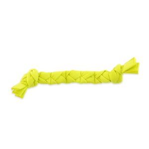 Guru Squeak Tennis Snuffle Rope Dog Toy, 12 Inches, Small