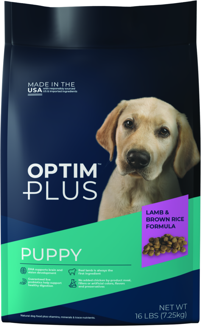 OptimPlus Puppy Lamb & Brown Rice Formula Dry Dog Food